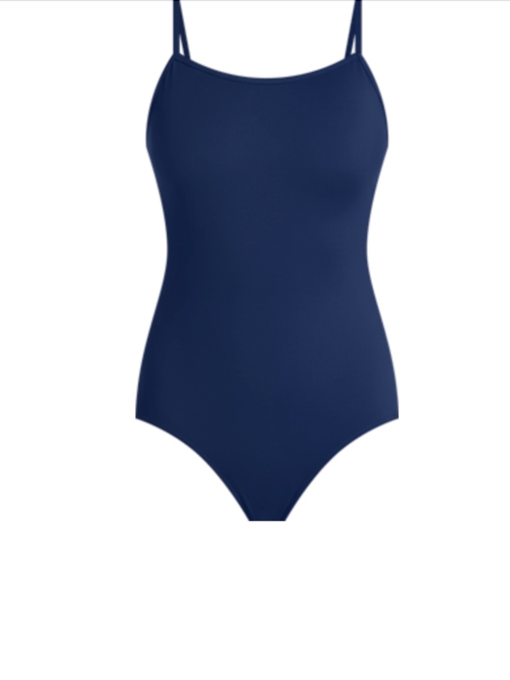 Weissman MT12457 Navy Low Back Leotard LC Large Child